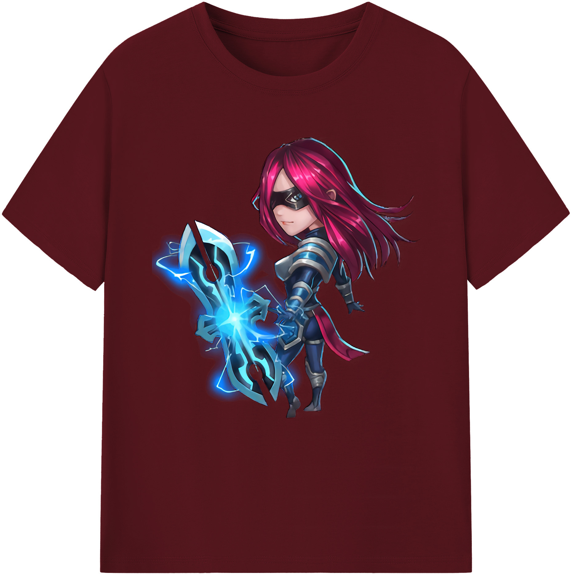 リーグ・オブ・レジェンド League of Legends LOL 綿100％半袖Tシャツ（フロントプリント）